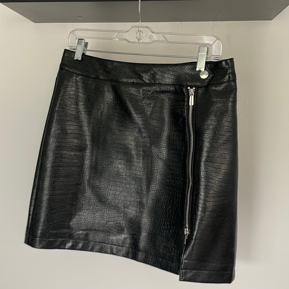 Women’s Top Shop Leather Skirt US Women’s 8